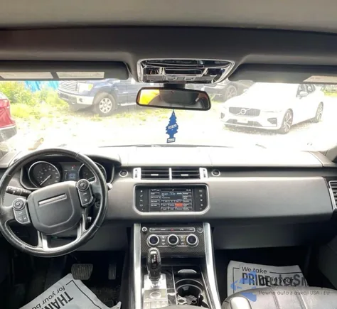 2016 Land Rover Range Rover Sport Hse from USA, damaged, VIN SALWR2PF4GA112951